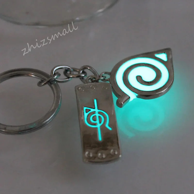 Naruto GLOW in the DARK Luminous keychain